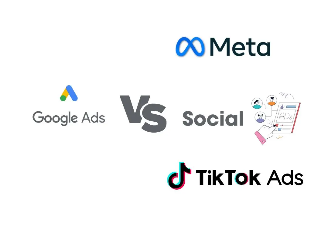 Google Ads versus Social Media Ads